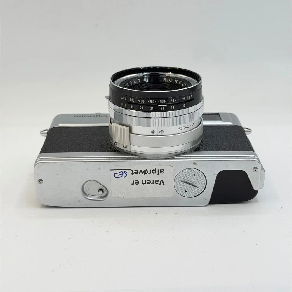 Minolta Hi-Matic 7s 35mm Rangefinder Camera Rokkor-PF 45mm f1.8 Lens TESTED